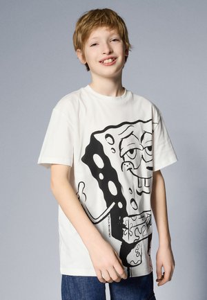 Print T-shirt - white