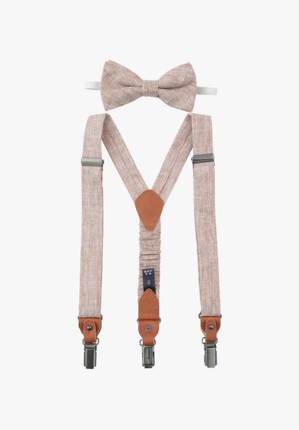 SET - Fliege - beige