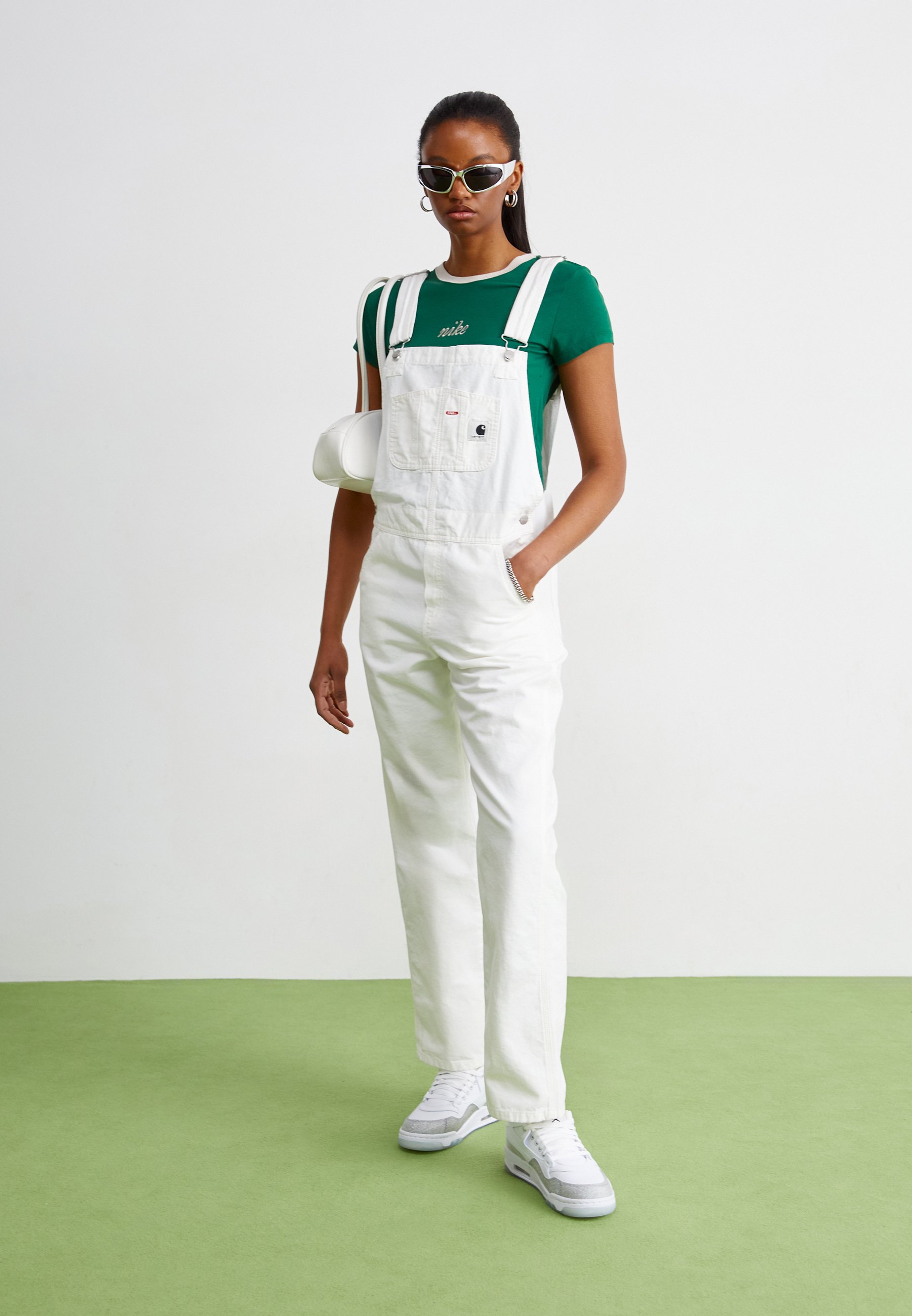 Carhartt WIP BIB OVERALL STRAIGHT - Dungarees - wax rinsed/off