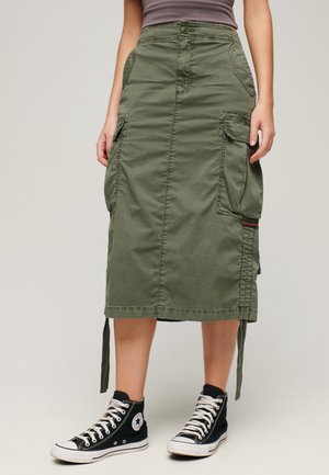 A-snit nederdel - green