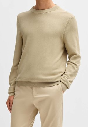 Strickpullover - beige