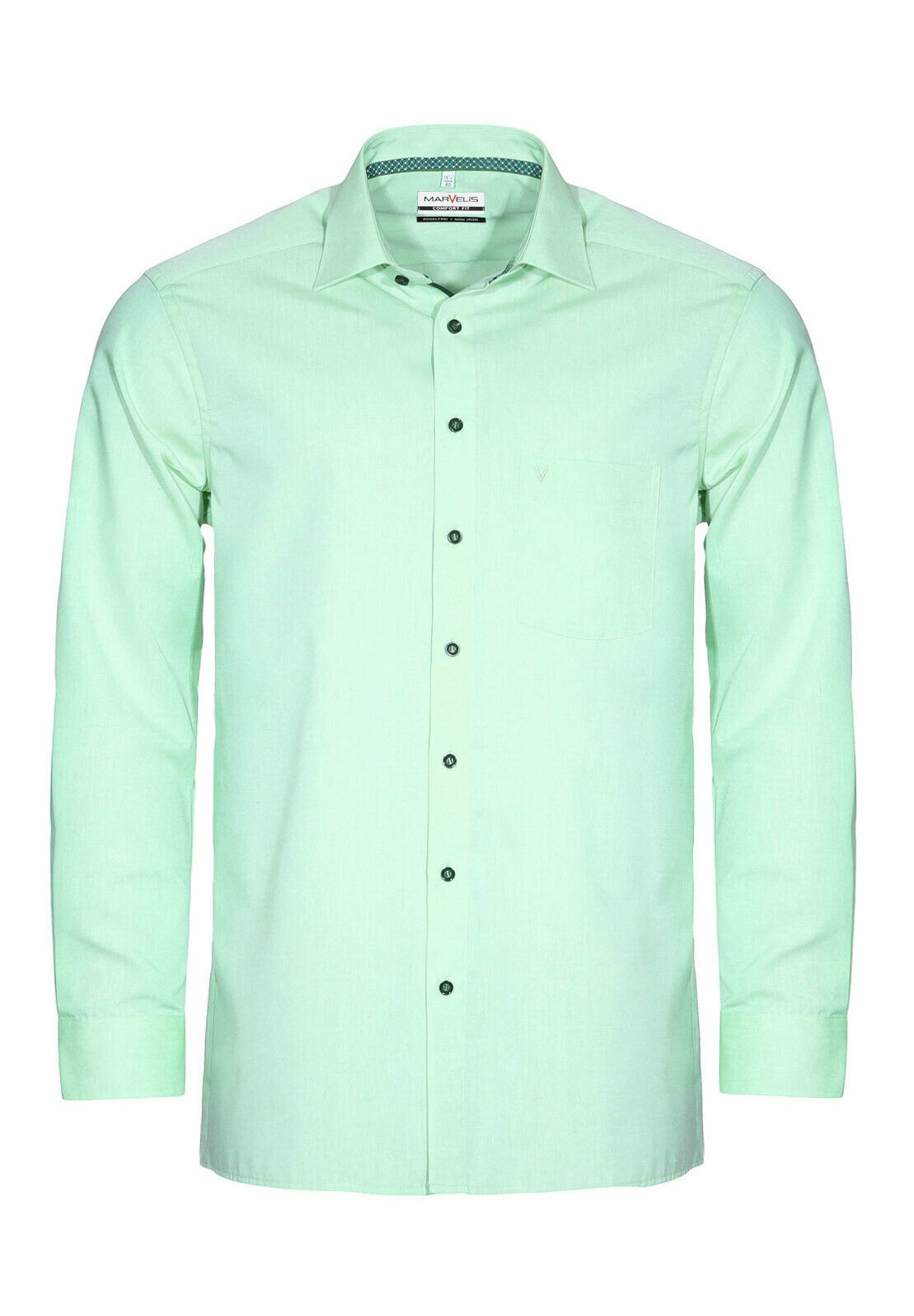 Marvelis COMFORT FIT - Businesshemd - gruen/hellgrün Marvelis COMFORT FIT - Businesshemd - gruen/hellgrün