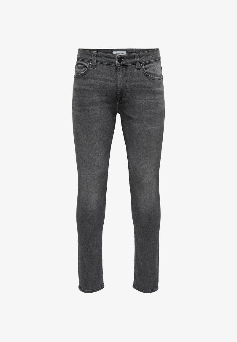 Only & Sons heren Jeans Onsloom Slim Zip Sweat Grey St 7103 Noos Only & Sons heren Jeans Onsloom Slim Zip Sweat Grey St 7103 Noos