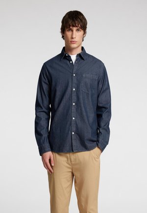 SLHREGCARLO  - Button down-skjorte - dark blue denim