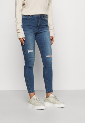 VMSOPHIA - Jeansy Skinny Fit - medium blue denim