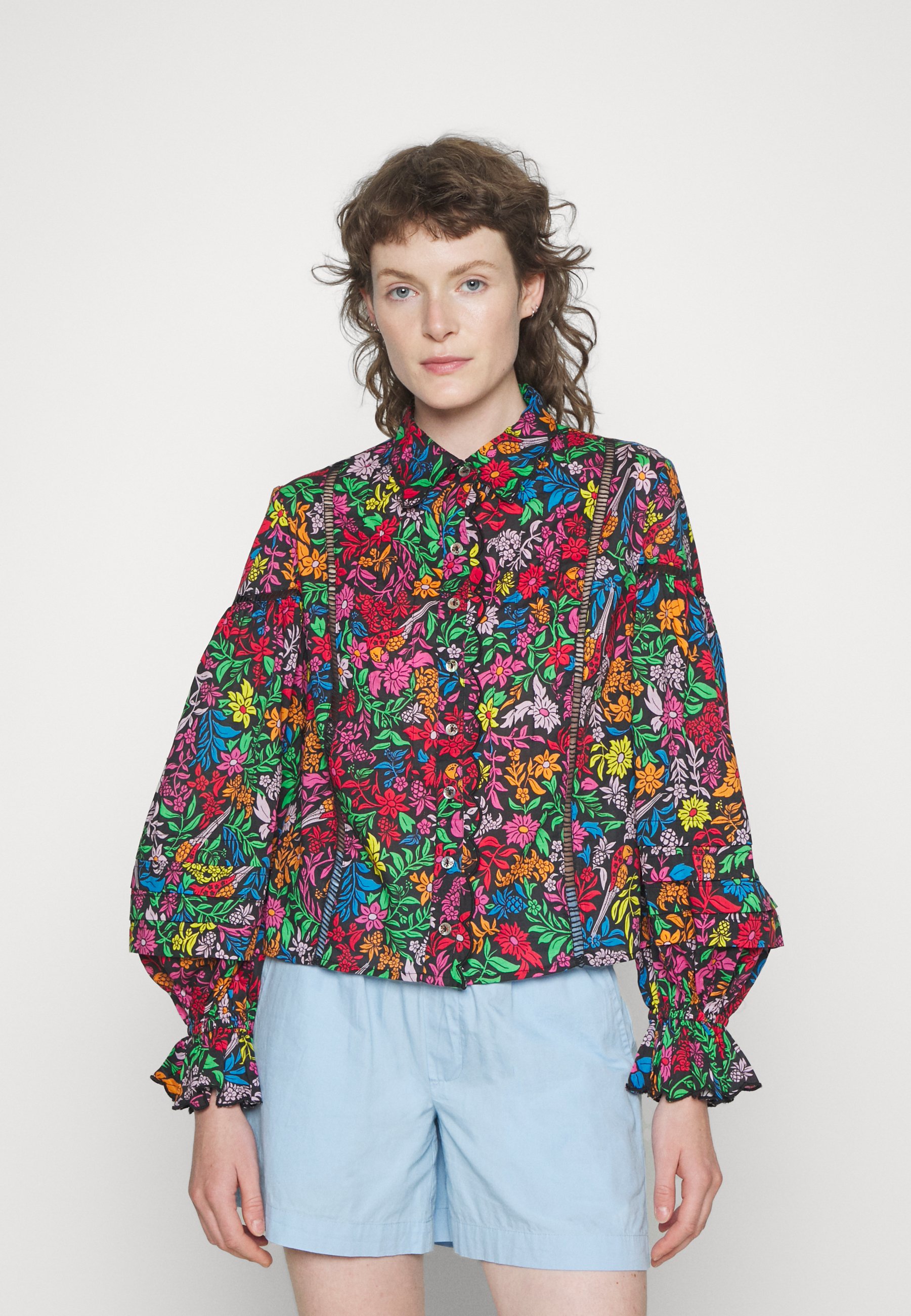 farm rio mixed liberty blouse