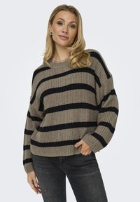 JDY JDYJUSTY STRIPE  - Vesta - walnut