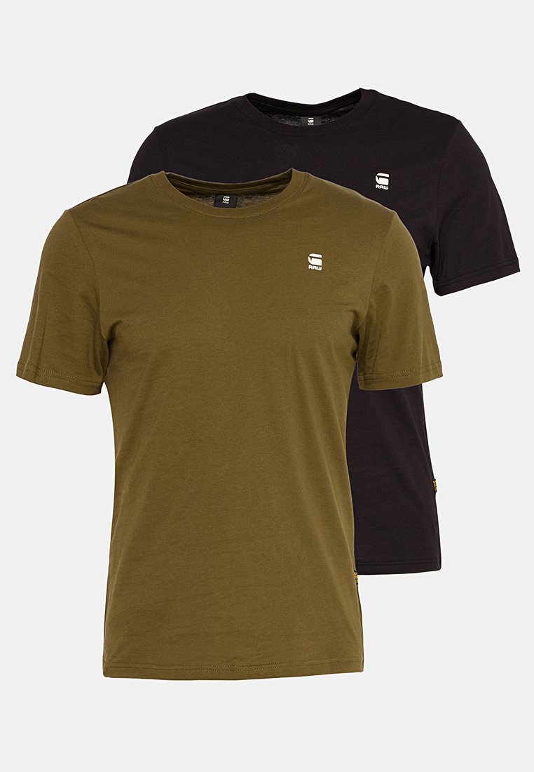 G-Star T-shirt basic zwart G-Star T-shirt basic zwart