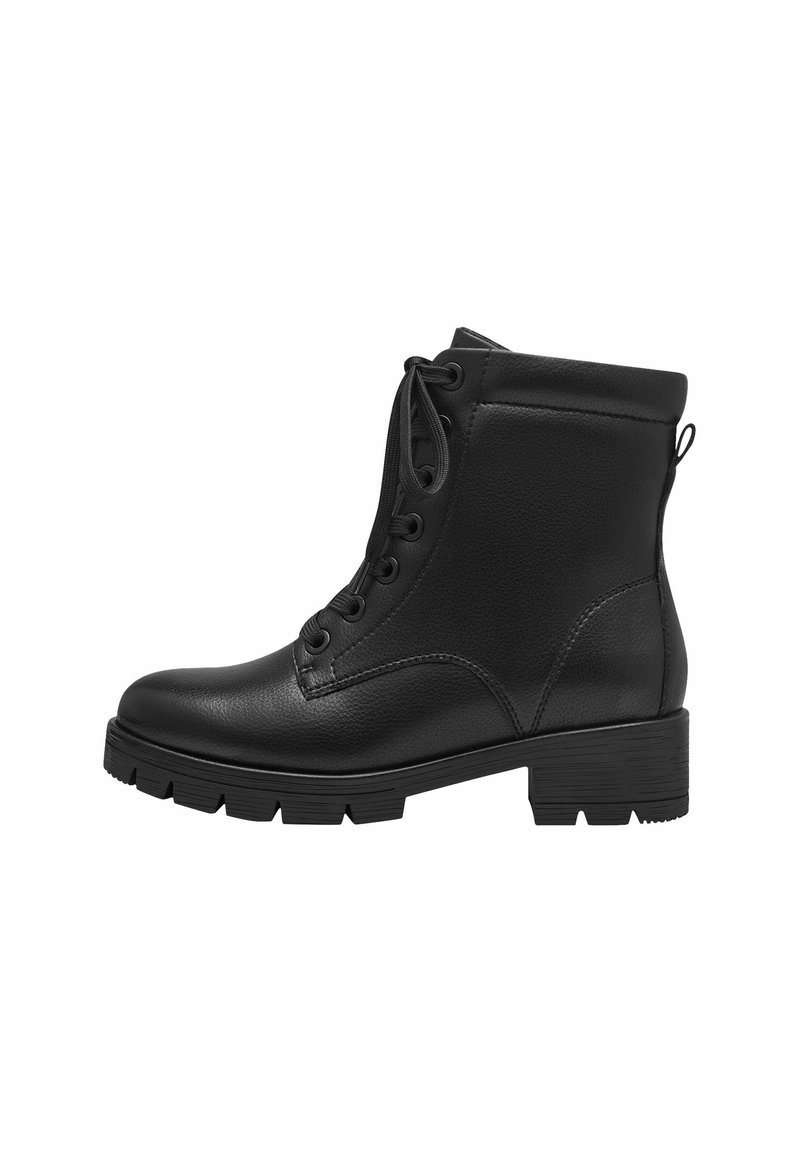 Jana Bottines à plateau - black