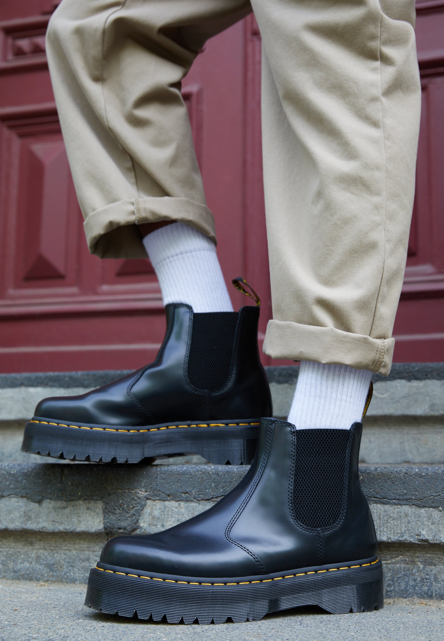 Dr. Martens 2976 QUAD CHELSEA - Classic ankle boots - black - Zalando