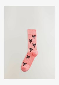 Unselected, neutral green summer palm tree