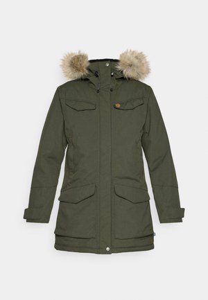 Fjällräven, NUUK PARKA W - Παρκά - deep forest