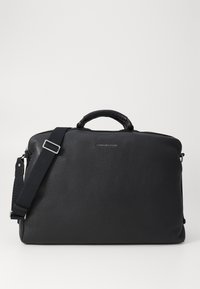 PREMUM LEATHER DUFFLE UNISEX - Weekendtasker - black