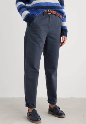 MOR PATH - Trousers - navy maritime