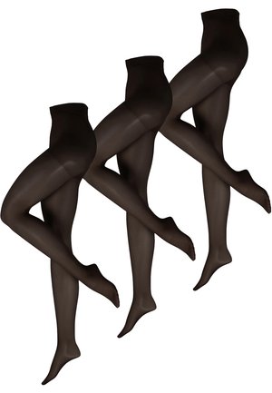 3 PACK FIT IN FORM 40 DEN - Tights - schwarz