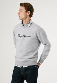 Pepe Jeans MACBETH CREW - Sudadera - marl grey