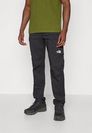 EXPLORATION PANTS - Cargo trousers - black