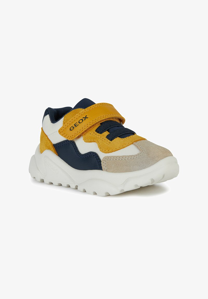 Geox CIUFCIUF - Chaussures premiers pas - taupe ochre yellow