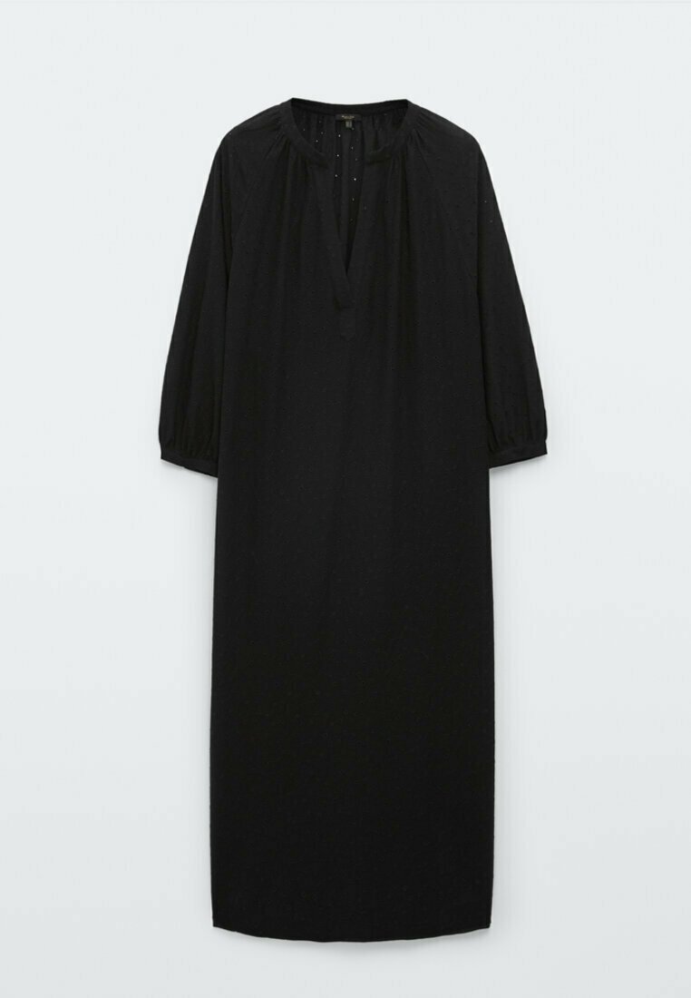 Damen Freizeitkleider | Massimo Dutti MIT STICKEREI Freizeitkleid black/schwarz - FE92698 Damen Freizeitkleider | Massimo Dutti MIT STICKEREI Freizeitkleid black/schwarz - FE92698