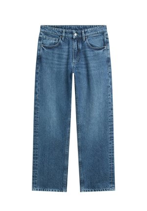 Massimo Dutti, RELAXED FIT JEANS - Jeans Straight Leg - dark blue