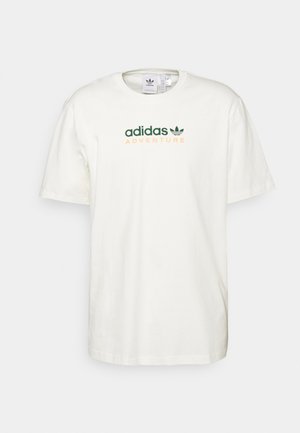 adidas Originals TEE UNISEX - T-shirt imprimé - off white