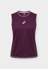 GAME SLEEVELESS - Топ - dark aubergine