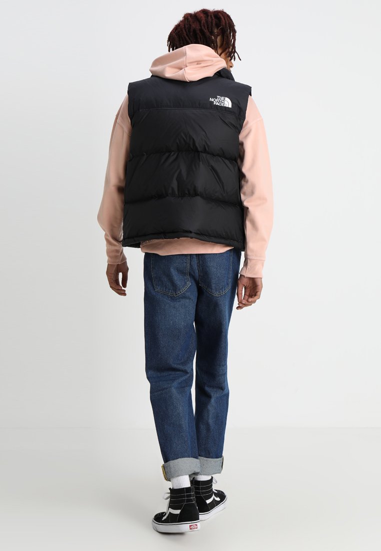 north face 1996 retro nuptse vest black