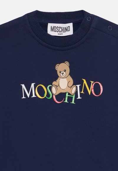 MOSCHINO BABY TRACKSUIT UNISEX SET - Gornji dio trenirke - blu navy
