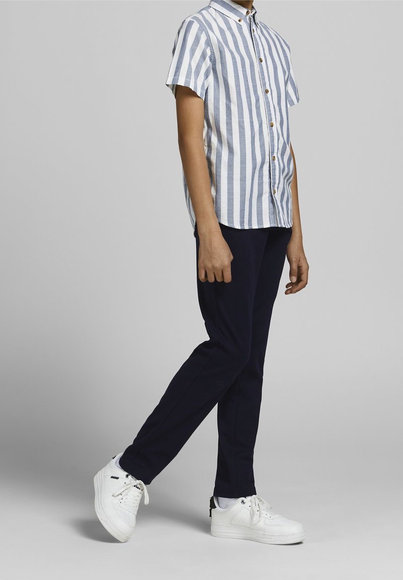 Jack & Jones Junior JJIMARCO JJPHIL - Tygbyxor - dark navy