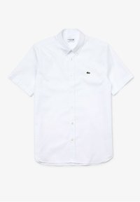 Lacoste Ch2944 Chemise Manches Courtes Homme Hemd Weiss Zalando De