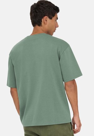 Only & Sons, ONLY & SONS 2 PACK - Basic T-shirt - weiß   grün