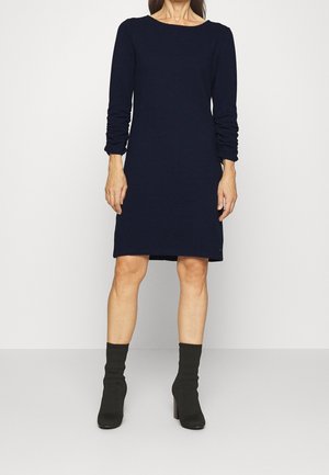 TOM TAILOR DENIM, Robe en jersey - dark blue