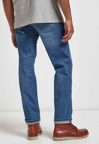 Next Cotton Stretch - Džíny Straight Fit - blue