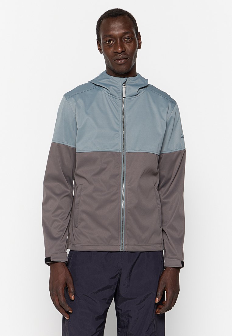 Jeep Softshelljas blauwgrijs Jeep Softshelljas blauwgrijs