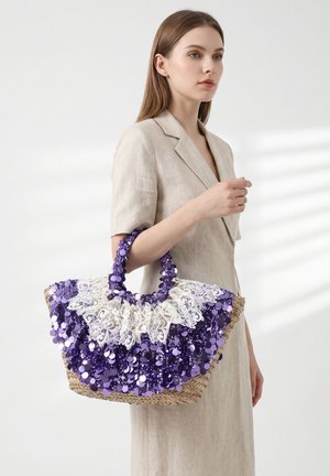 Kassandra, KASSANDRA TOTE BAG - Sac à main - lilac and silver