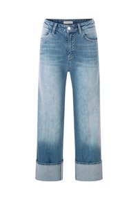 Tiesaus kirpimo džinsai - denim blue