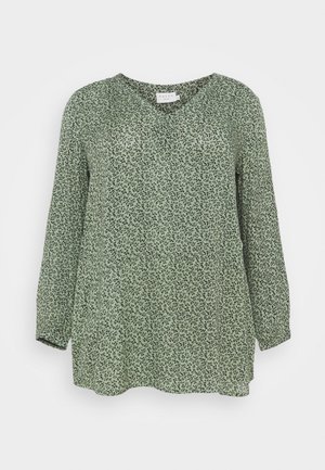 LIANA TUNIC - Top s dlouhým rukávem - hedge green