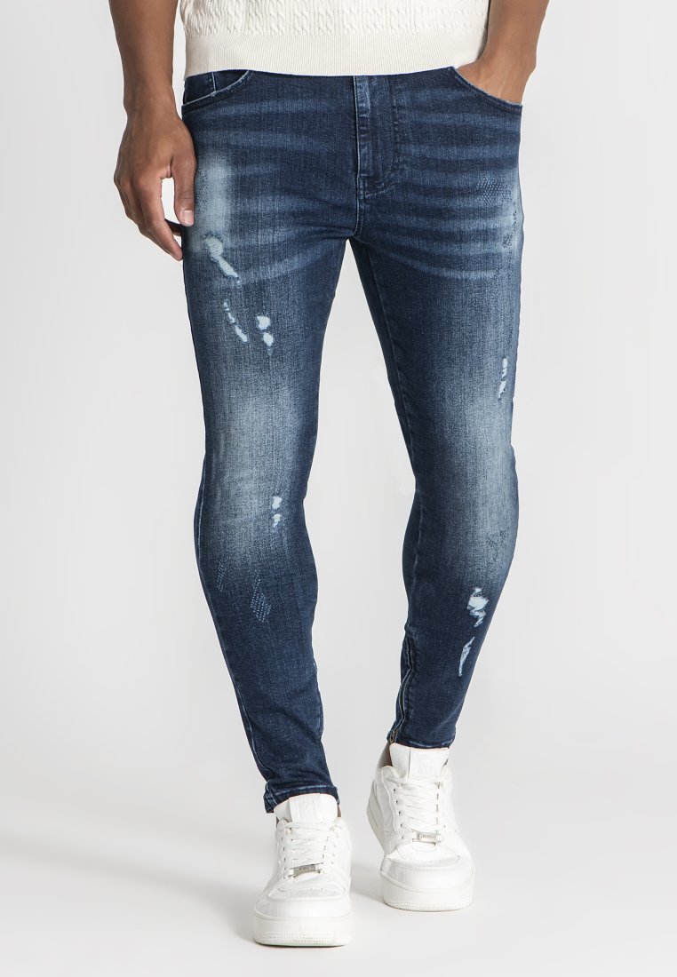 Gianni Kavanagh - ZIPPER  - Jeans Tapered Fit - dark blue, Enlarge