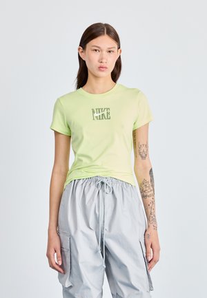 SLIM TEE - T-Shirt print - light liquid lime