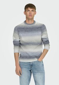 Only & Sons ONSTIMBER - Strickpullover - flint stone