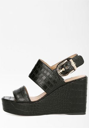 Guess, Sandalias de tacón - black