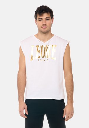 T-shirt imprimé - white gold