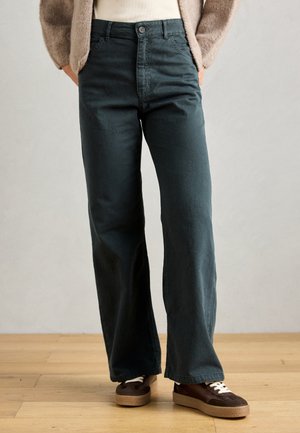 VALLEY PANTS WOMAN - Trousers - shadow black