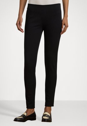Lauren Ralph Lauren STRETCH TWILL SKINNY PANT - Trousers - black