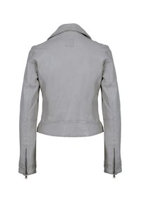 Freaky Nation RUNA - Giacca di pelle - ash grey