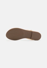ONLY SHOES ONLMELLY KNOTTED  - Sandals - gold