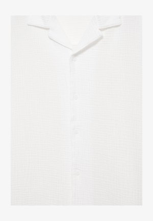 PULL&BEAR, SHORT-SLEEVED SHIRT. - Chemise - white