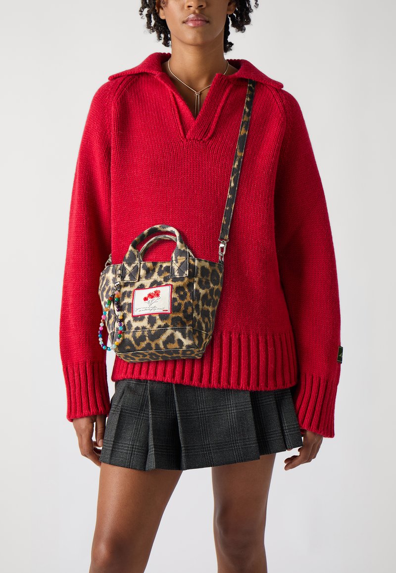 Becksöndergaard LEOPA GABBY BAG - Borsa a mano - black