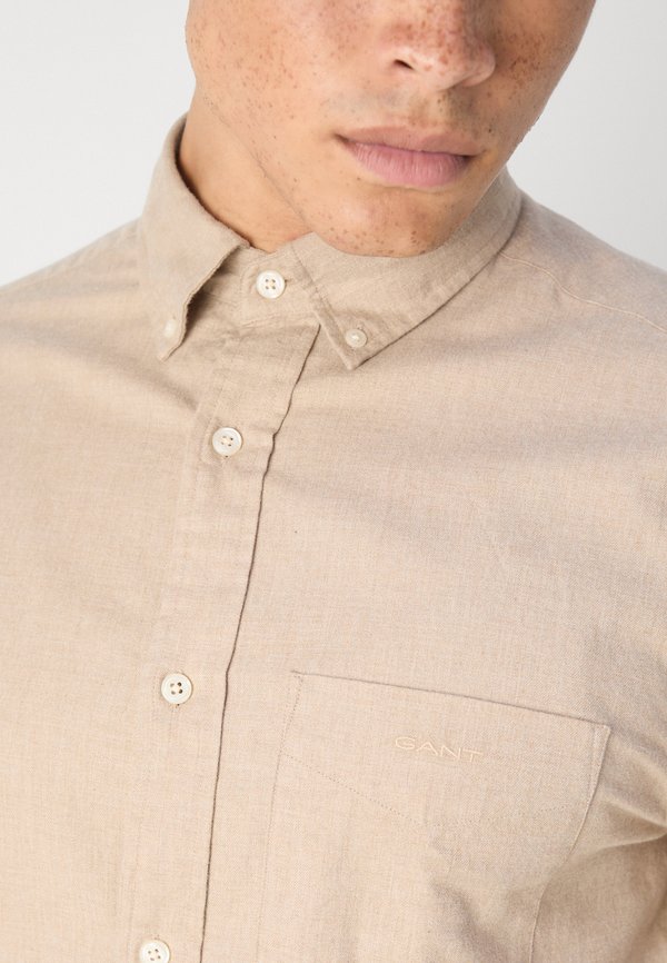 MELANGE SHIRT - Shirt - dry sand4