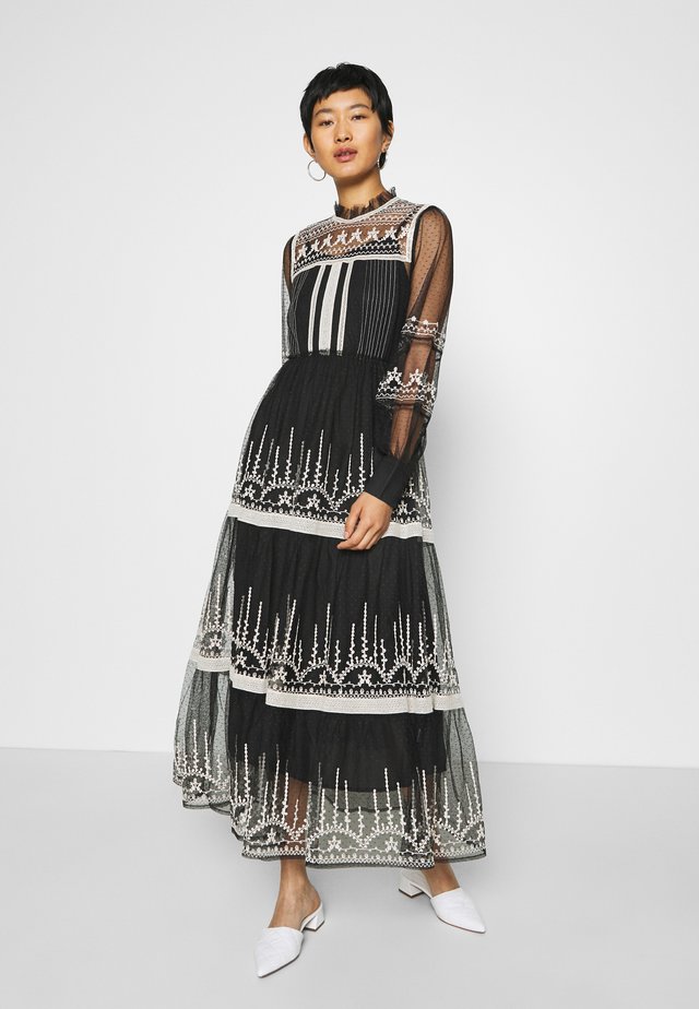 FAIENCE ROBE - Maxi dress - black